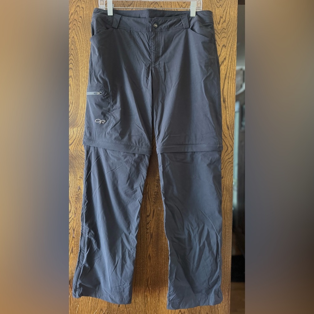 Outdoor Research Equinox Women’s 10 Convertible Zip Off Durable Pants Black